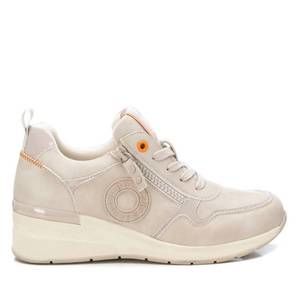 NEW XTI women's wedge trainer sneakers in ice